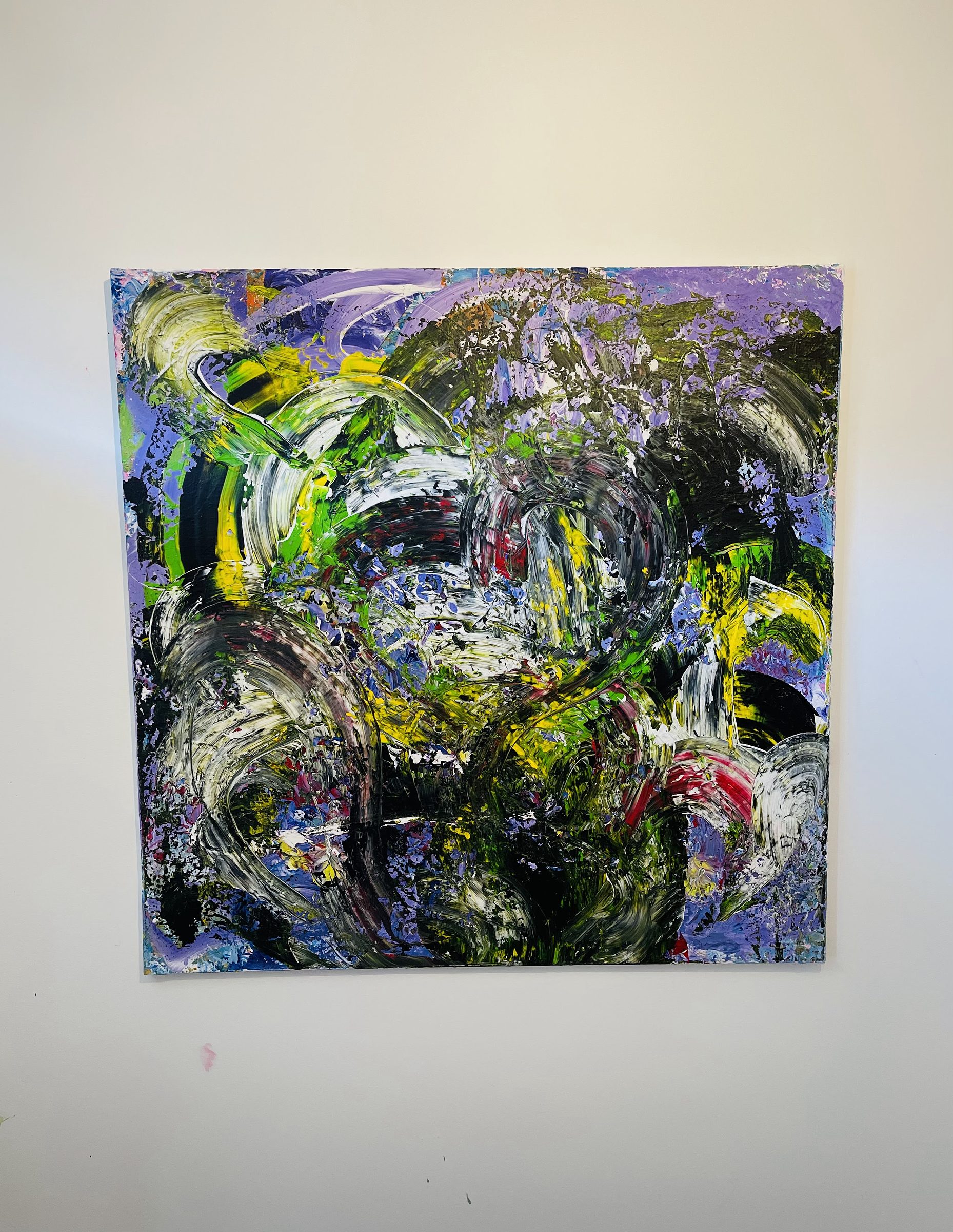 Dynamisk komposition - original kunst af Desty