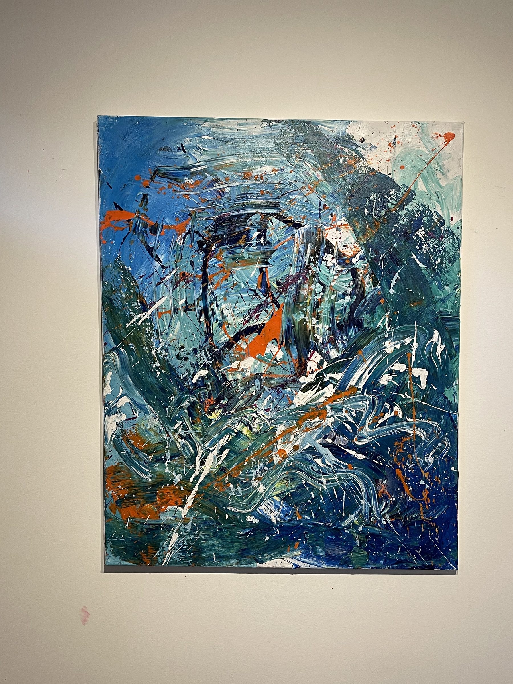 Stemningsfuldt maleri - original kunst af Desty