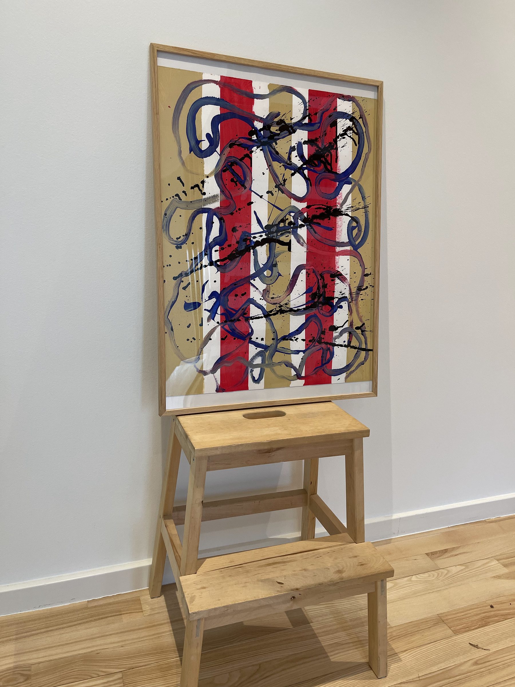 Moderne abstrakt kunst - original kunst af Desty